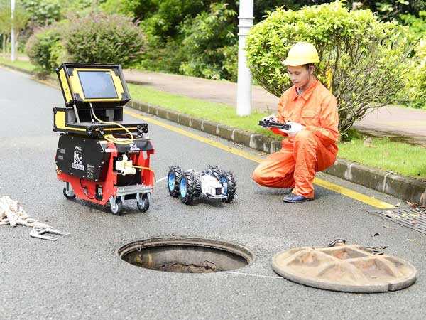 龙胜管道机器人检测